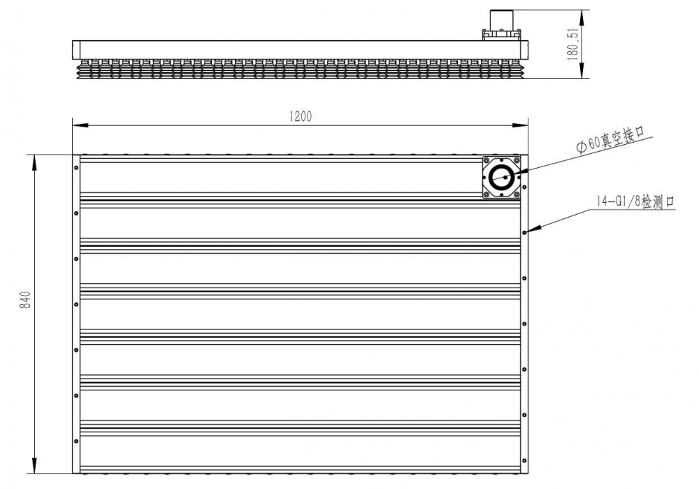 SPZ-SW-1200X840-FG42 ��������� ������ 1200X840x180