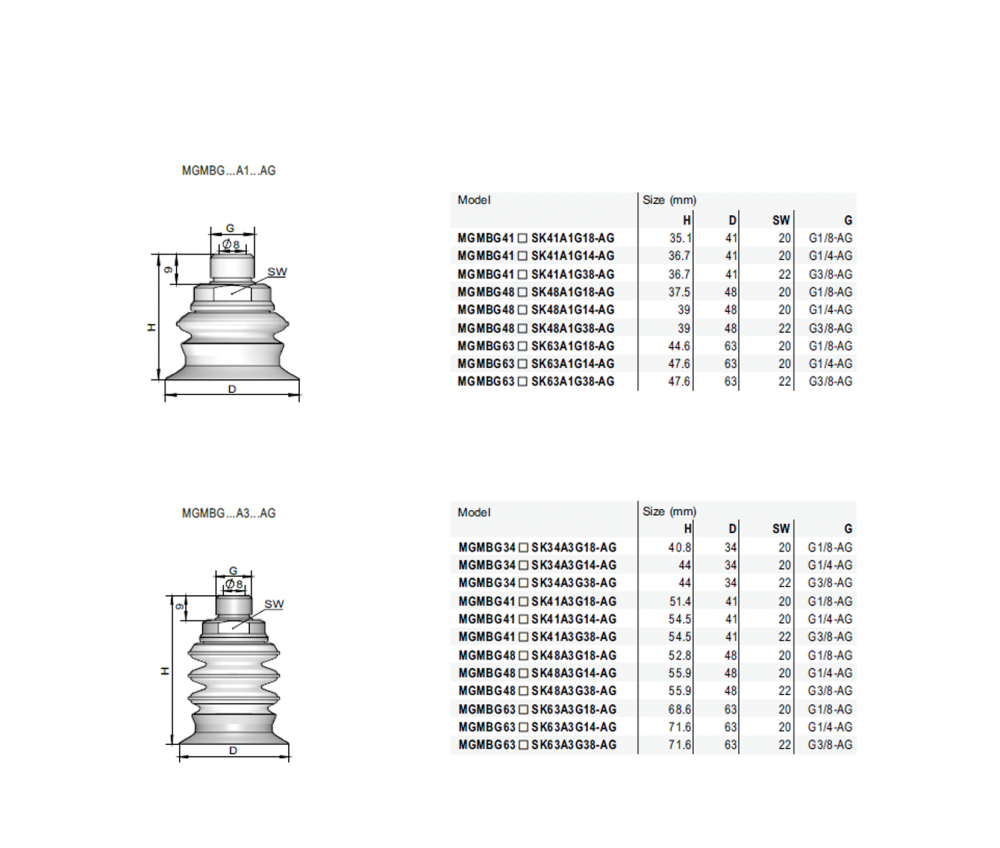 MG-MBG-63S30-A1-G1/4-AG ���������� �������� (�������) ��� ����� �������� ������������