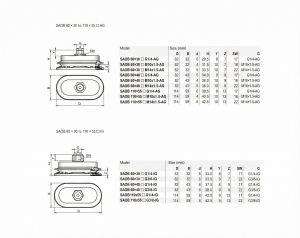 SAOB-110X55-HT1-60-G1/4-AG ���������� ��������� �������� (��������)